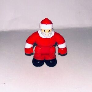 Vtge GeoTrax Christmas In Toytown Replacement Santa Claus Mini Action Figure Toy